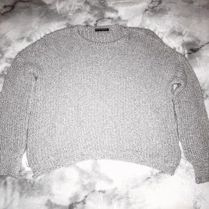 Brandy Melville Bronx Sweater Gray